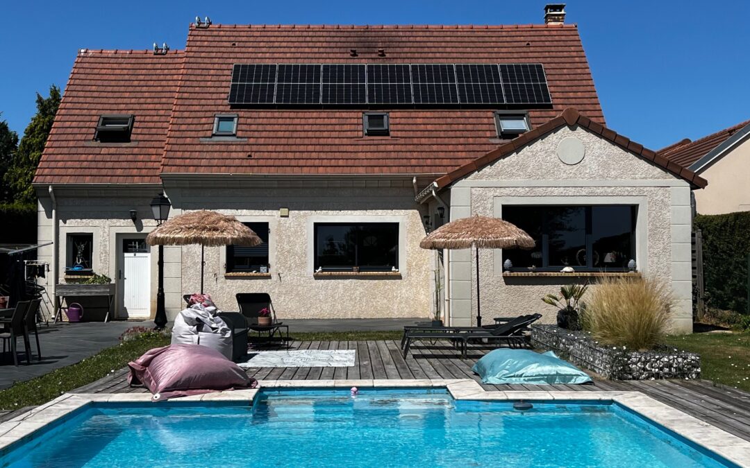 MAISON (MANTES-LA-VILLE) – Photovoltaïque particulier + prise recharge