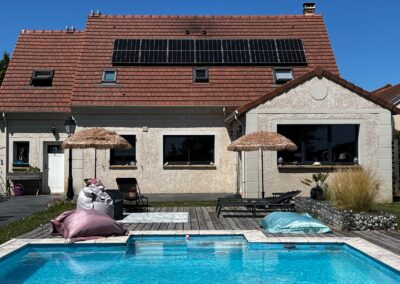MAISON (MANTES-LA-VILLE) – Photovoltaïque particulier + prise recharge